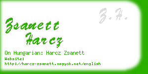 zsanett harcz business card